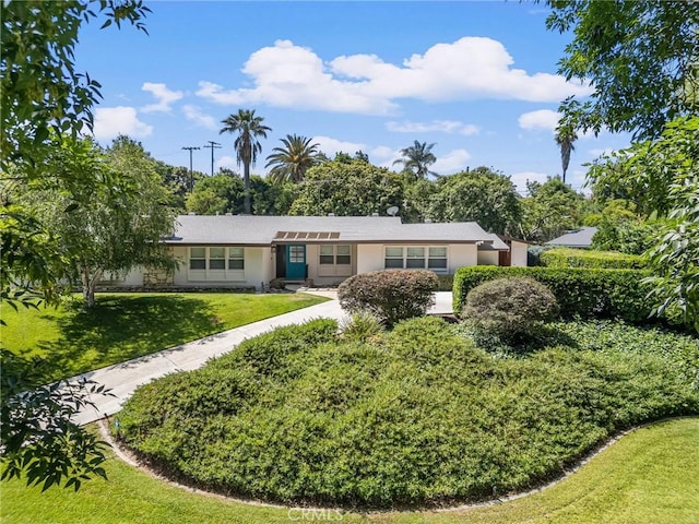 1296 Tiger Tail Dr, Riverside, CA 92506 - single story home with a front lawn and stucco siding
