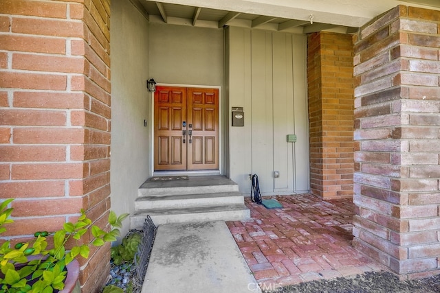 23402 Devonshire Dr, Lake Forest, CA 92630 - entrance to property featuring brick siding