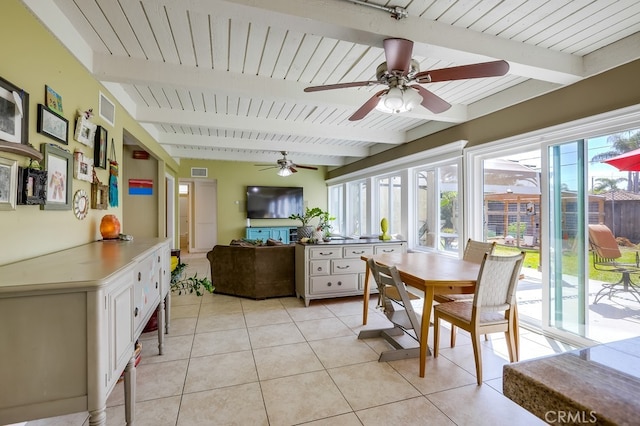 23402 Devonshire Dr, Lake Forest, CA 92630 - sunroom with beam ceiling