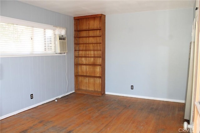 841 N Naomi St, Burbank, CA 91505 - spare room featuring wood finished floors and wooden walls