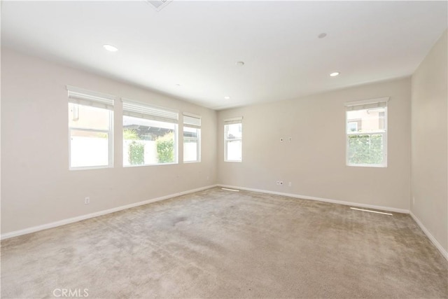 16123 Apricot Ave, Chino, CA 91708 - carpeted empty room featuring baseboards and recessed lighting