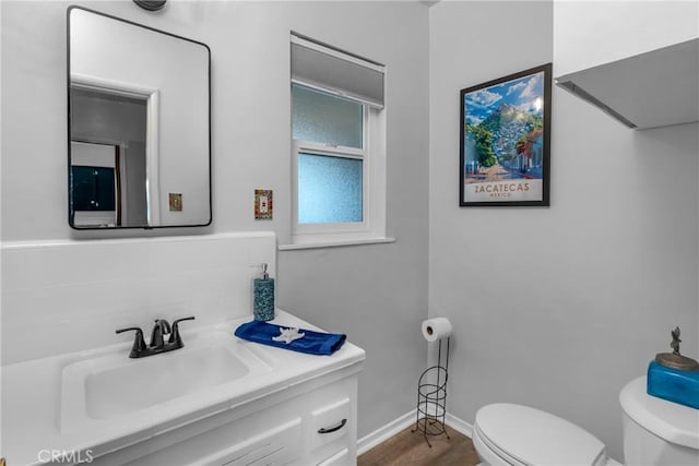 9811 Kempster Ave, Fontana, CA 92335 - bathroom with vanity and wood finished floors