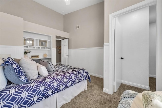 5560 Feather Grass Ln, Yorba Linda, CA 92887 - carpeted bedroom with wainscoting