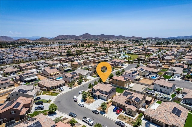 26627 Pearl Blossom Way, Menifee, CA 92585 - aerial view of residential area with a mountainous background