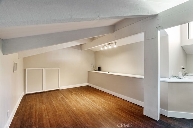 940 N Silent Ranch Dr, Glendora, CA 91741 - finished below grade area featuring wood finished floors and track lighting