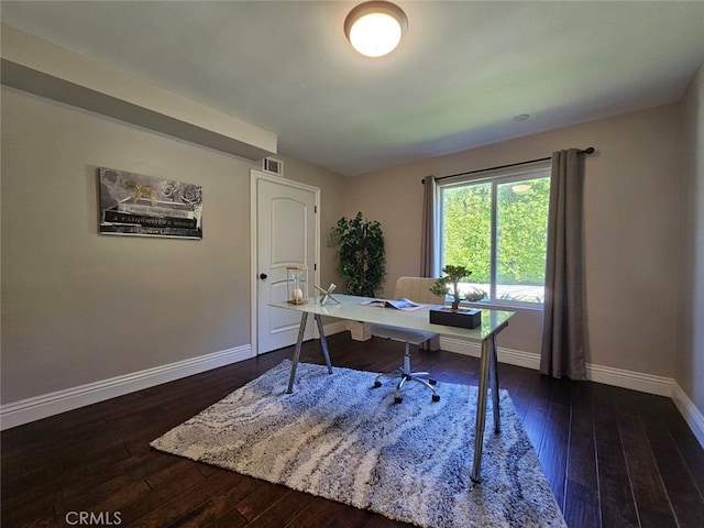940 N Silent Ranch Dr, Glendora, CA 91741 - office space with dark wood-style flooring