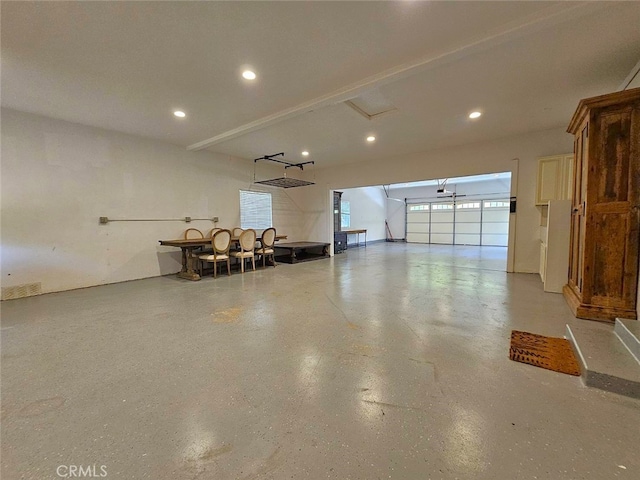940 N Silent Ranch Dr, Glendora, CA 91741 - garage featuring recessed lighting