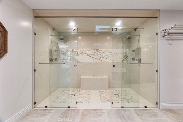 940 N Silent Ranch Dr, Glendora, CA 91741 - bathroom featuring a shower stall