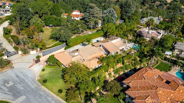 940 N Silent Ranch Dr, Glendora, CA 91741 - aerial view of residential area