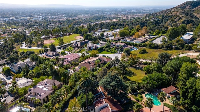 940 N Silent Ranch Dr, Glendora, CA 91741 - aerial overview of property's location featuring nearby suburban area