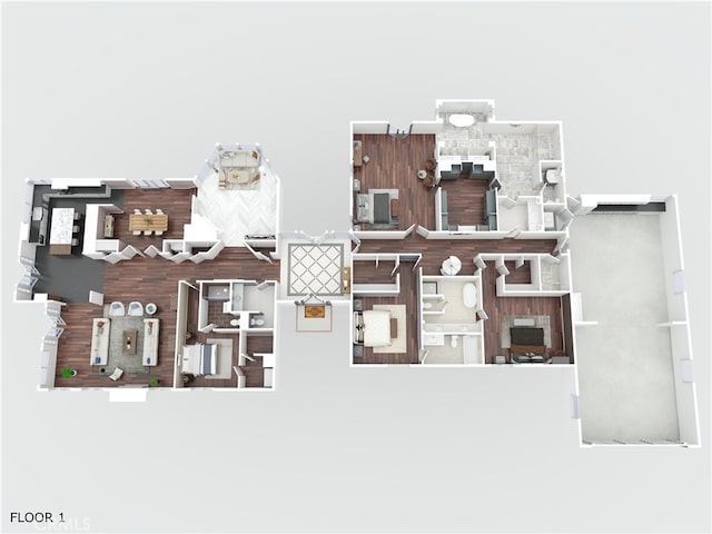 940 N Silent Ranch Dr, Glendora, CA 91741 - view of floor plan / room layout
