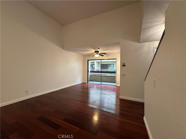 1024 S Marengo Ave Unit 6, Alhambra, CA 91803 - unfurnished room featuring hardwood / wood-style floors and ceiling fan