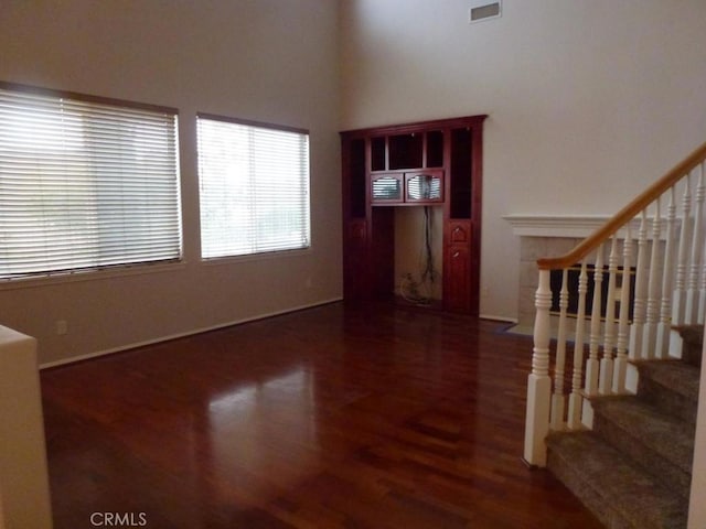 23261 Castle Rock, Mission Viejo, CA 92692 - entrance foyer with wood finished floors and stairway