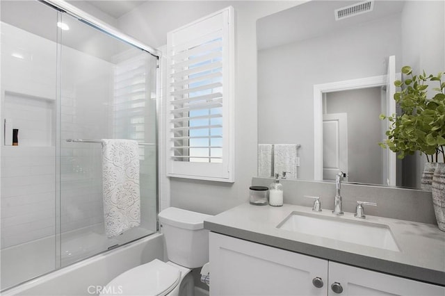 2526 N La Colina Ct, Orange, CA 92867 - full bathroom featuring vanity and bath / shower combo with glass door