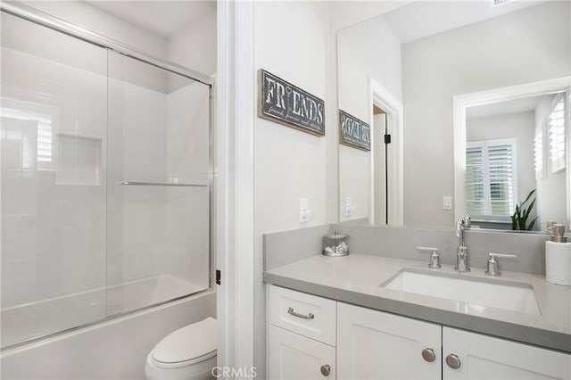 2526 N La Colina Ct, Orange, CA 92867 - full bath featuring vanity and bath / shower combo with glass door