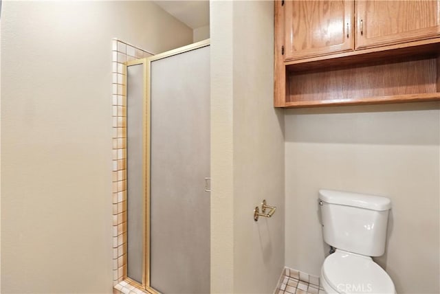 524 St Kevin Ct, Merced, CA 95348 - bathroom with a stall shower and toilet