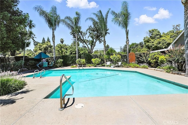 524 St Kevin Ct, Merced, CA 95348 - view of pool featuring a patio area