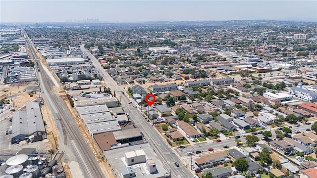 252 S 7th St, Montebello, CA 90640 - aerial view of property and surrounding area