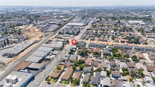 252 S 7th St, Montebello, CA 90640 - aerial view of property's location
