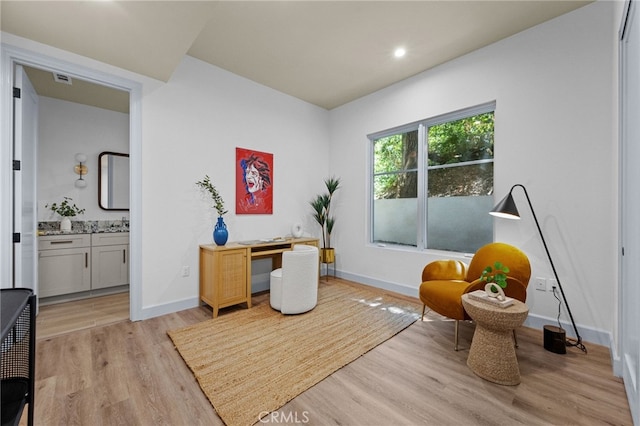 620 Baldwin Ct, Sierra Madre, CA 91024 - office space featuring light wood-style floors and recessed lighting