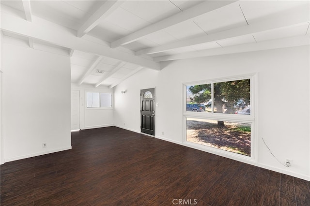 610 W Glen Lyn Dr, Glendora, CA 91740 - unfurnished living room featuring wood finished floors and baseboards