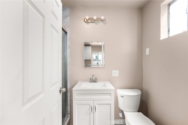 610 W Glen Lyn Dr, Glendora, CA 91740 - full bathroom with vanity and a shower with door