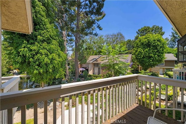 90 Lakepines Unit 5B, Irvine, CA 92620 - view of wooden deck