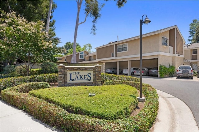 90 Lakepines Unit 5B, Irvine, CA 92620 - community sign featuring a parking lot