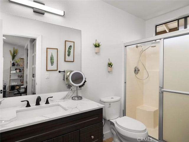 1324 Windermere Ct, Palmdale, CA 93551 - full bathroom featuring vanity and a stall shower