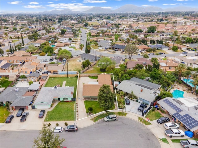 17655 Vine Ct, Fontana, CA 92335 - view of property location with mountains and nearby suburban area