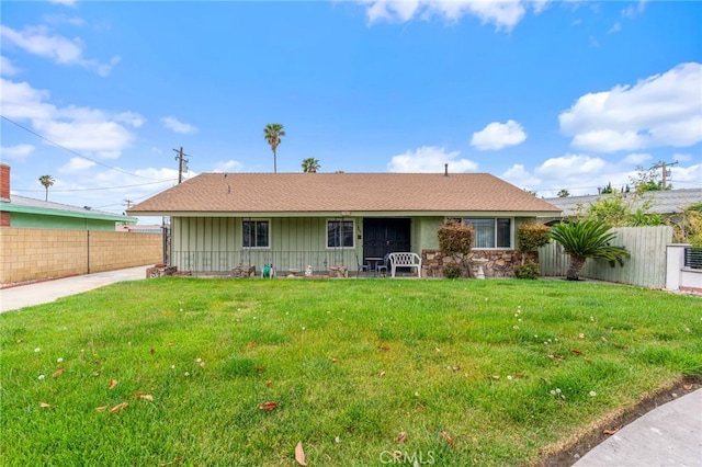 17655 Vine Ct, Fontana, CA 92335 - view of front of house featuring board and batten siding and roof with shingles