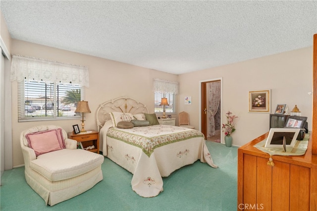 17655 Vine Ct, Fontana, CA 92335 - carpeted bedroom featuring a textured ceiling