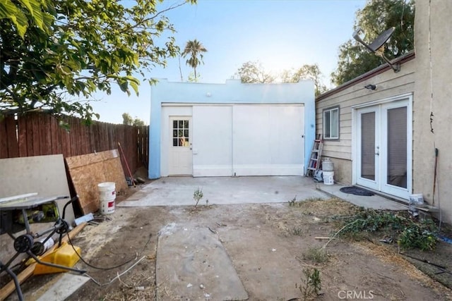 6093 Troth St, Jurupa Valley, CA 91752 - garage featuring french doors