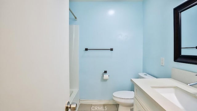 1531 E Ln Palma Ave Unit C2, Anaheim, CA 92805 - full bath with tile patterned flooring, vanity, and shower / bath combination