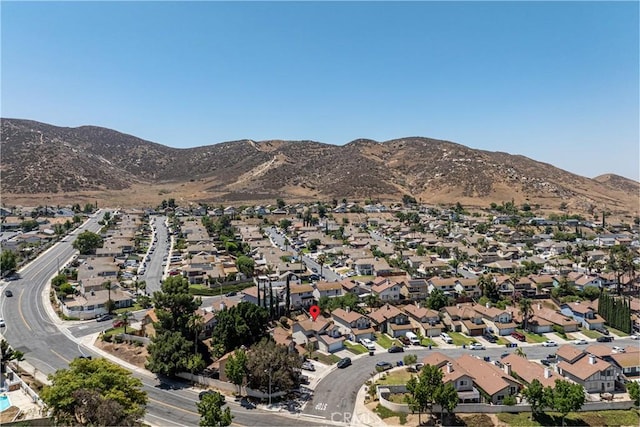14791 Mountain High Dr, Fontana, CA 92337 - aerial view of property's location featuring nearby suburban area and mountains