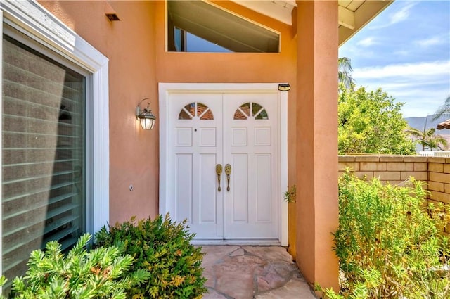 5560 Via Cantada, Yorba Linda, CA 92887 - view of exterior entry with stucco siding
