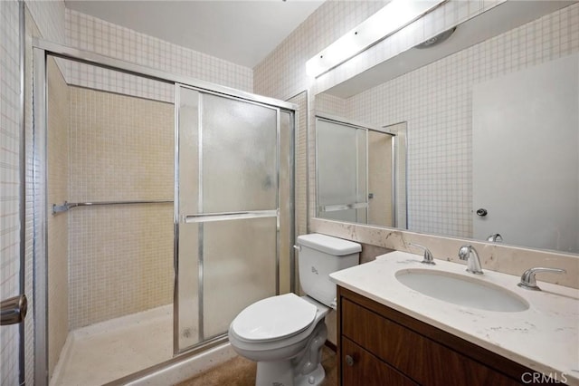 19309 Flowers Ct, Newhall, CA 91321 - full bathroom with vanity and a shower stall