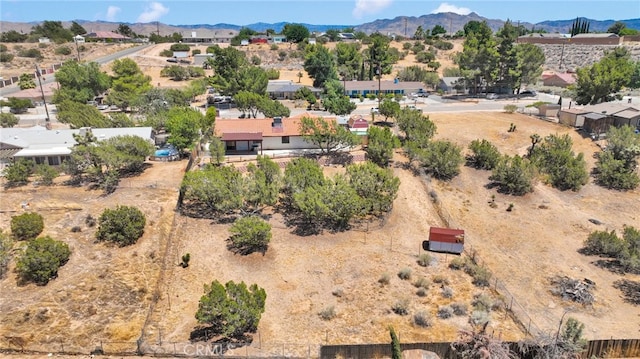 7390 Chase Ave, Hesperia, CA 92345 - aerial view of a mountain backdrop