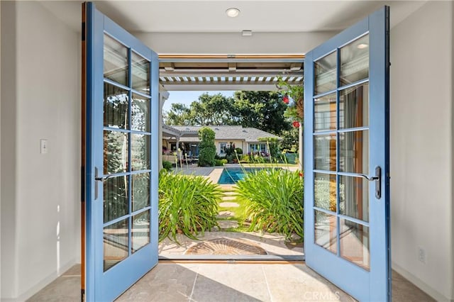 1559 Rolling Hills Rd, Santa Ynez, CA 93460 - doorway with french doors