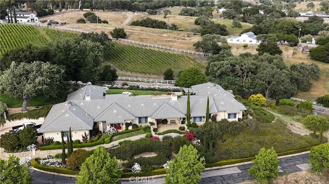 1559 Rolling Hills Rd, Santa Ynez, CA 93460 - aerial view of sparsely populated area featuring abundant farmland