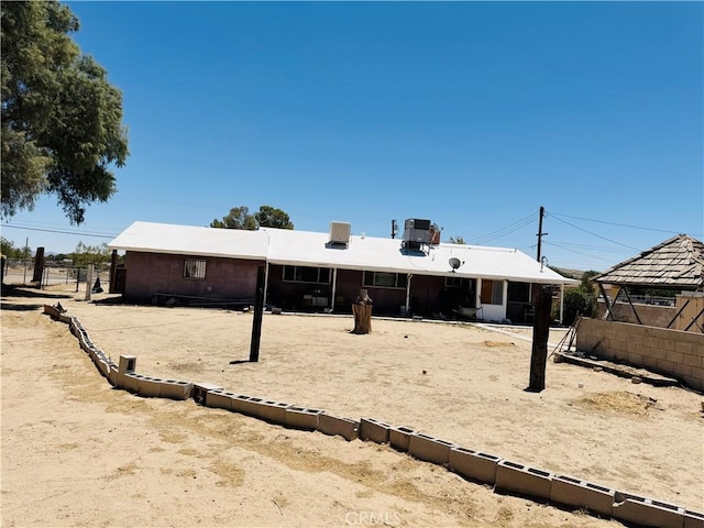 34756 Birch Rd, Barstow, CA 92311 - rear view of house with a gazebo