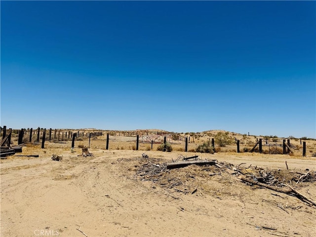 34756 Birch Rd, Barstow, CA 92311 - view of yard featuring a view of rural / pastoral area