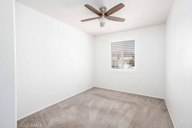 4389 Condor Ave, Fontana, CA 92336 - carpeted spare room with a ceiling fan and baseboards