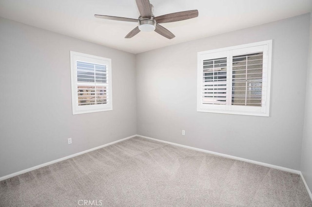 4389 Condor Ave, Fontana, CA 92336 - unfurnished room featuring carpet and ceiling fan