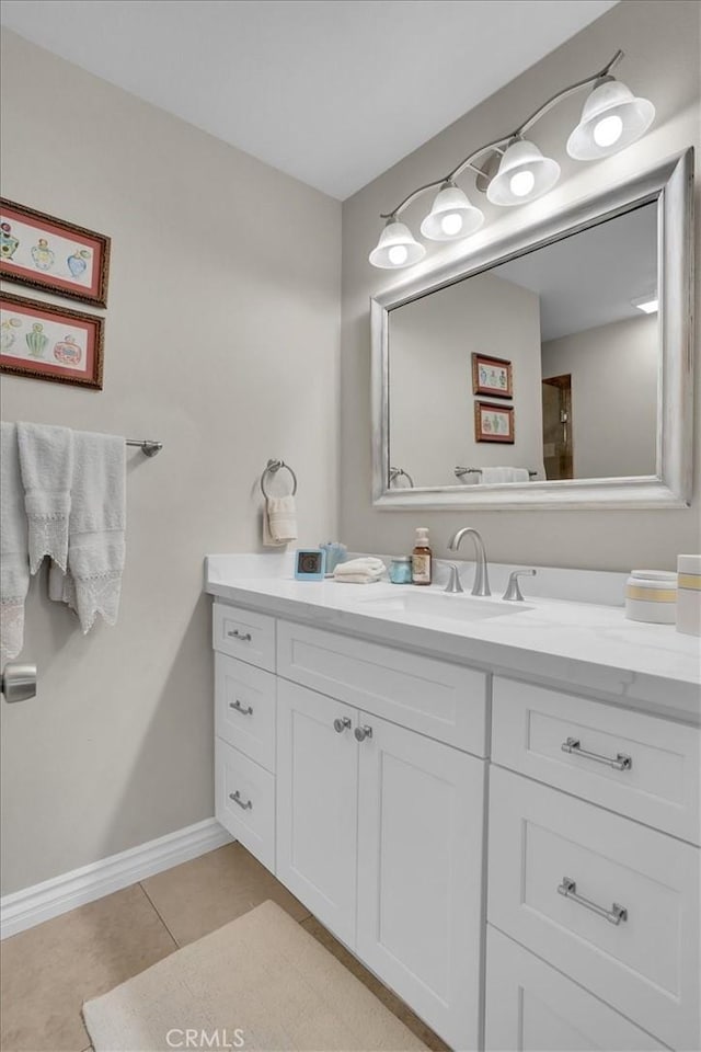 12 Sparrow Hill Ln, Laguna Hills, CA 92653 - bathroom featuring vanity and tile patterned flooring