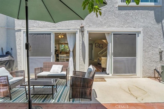 12 Sparrow Hill Ln, Laguna Hills, CA 92653 - view of patio with a grill