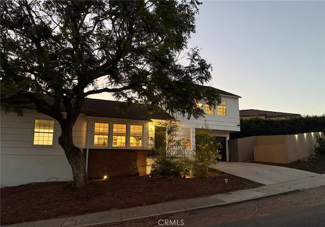 6335 Lorca Dr, San Diego, CA 92115 - view of front of property featuring driveway and an attached garage