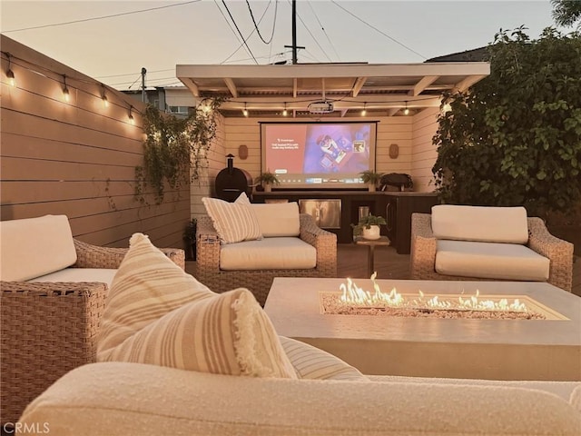 6335 Lorca Dr, San Diego, CA 92115 - cinema featuring wooden walls