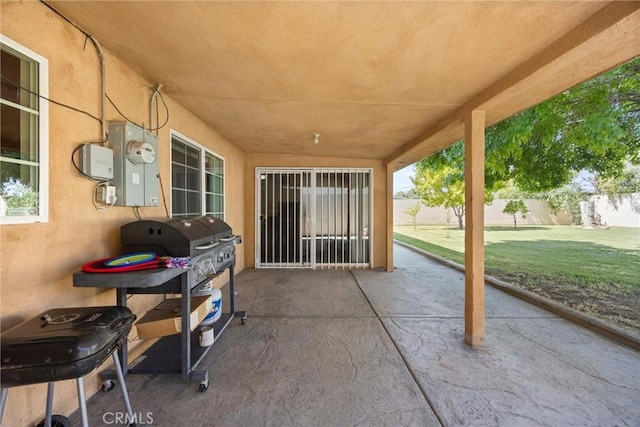 2616 Lynwood St, Bakersfield, CA 93306 - view of patio with area for grilling
