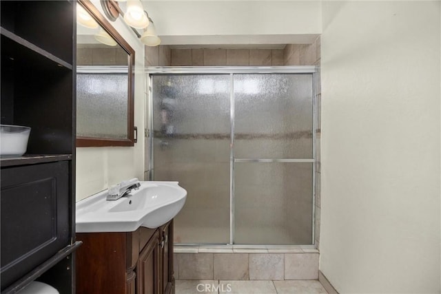 2616 Lynwood St, Bakersfield, CA 93306 - bathroom with vanity and a stall shower